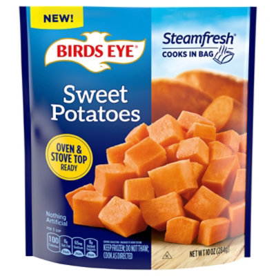 Birds Eye Steamfresh Diced Sweet Potatoes, Frozen Sweet Potatoes, 10 Oz. - 10 OZ - Image 1