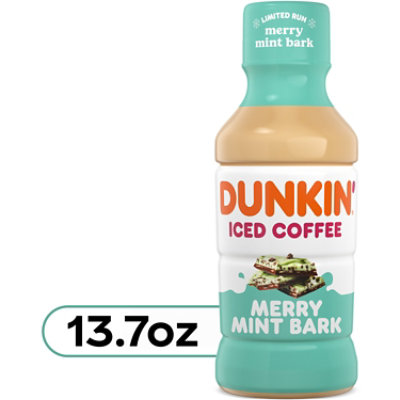 Dunkin Merry Mint Bark 13.7fz - 13.7 FZ - Image 1
