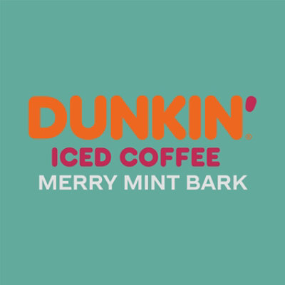 Dunkin Merry Mint Bark 13.7fz - 13.7 FZ - Image 3