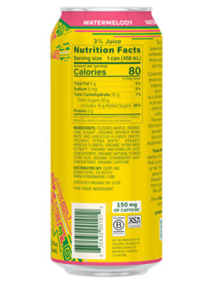 Guayaki Yerba Mate Peach Revival 15.5fz - 15.5 FZ - haggen