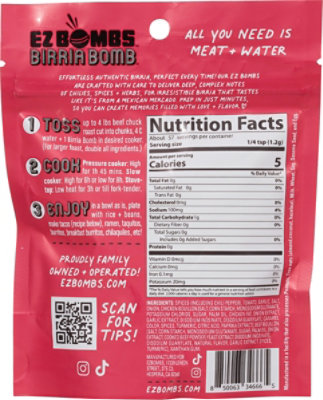 EZ Bombs Birria Seasoning Bomb - 2.4 Oz - Image 5