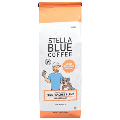 Stella Blue Coffee Ground Miss Peaches - 12 OZ - Image 1