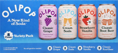 Olipop Prebiotic Varitey Pack 8-12fz - 8-12 FZ - Image 5
