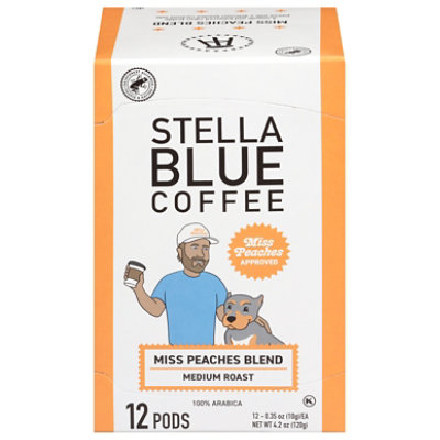 Stella Blue Coffee Miss Peaches Single Serve - 12 CT - Image 2