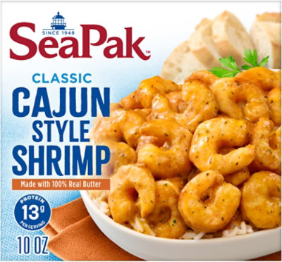 Seapak Classic Cajun Shrimp 10 Oz - 10 OZ - Image 2