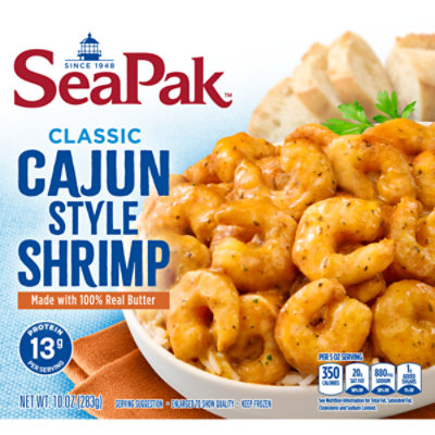 Seapak Classic Cajun Shrimp 10 Oz - 10 OZ - Image 7