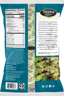 Taylor Farms Creamy Italian Chopped Salad Kit -11 Oz - Image 5