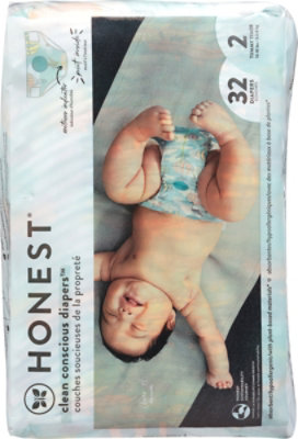 Honest Diapers Polybag Size 2 32ct - 32 CT - Image 4
