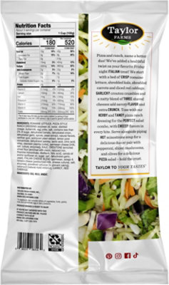 Taylor Farms Chopped Salad Kit Pizzeria 10.3oz - 10.3 OZ - Image 5