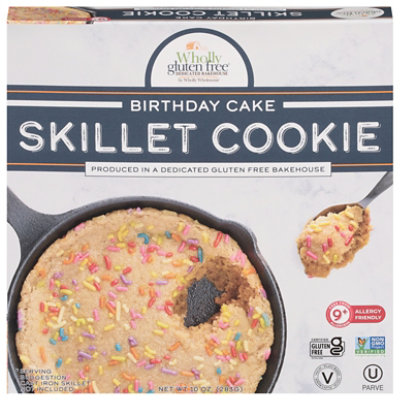Wholly Wholesome Skillet Cookie Birthday Cake - 10 OZ - Image 2