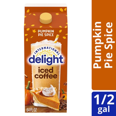 International Delight Iced Coffee Pumpkin 64fz - 64 FZ - Image 1