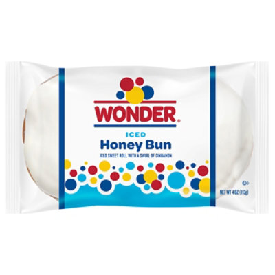 Wonder Iced Honey Bun - 4 OZ - Image 1