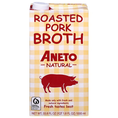 Aneto Roasted Pork Broth - 33.8 FZ - Image 2