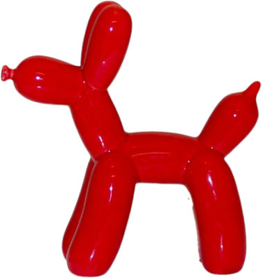 Overjoyed Boutique Balloon Dog Red - Each - Image 1