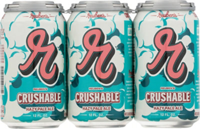Reuben's Crushable Hazy Pale Ale - 6-12 Fl. Oz. - Image 3