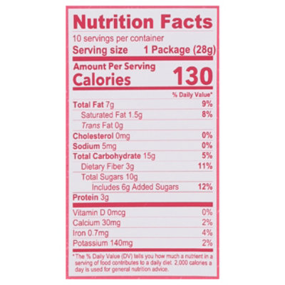 Natures Garden Trail Mix Strawberry Yoggie 10ct - 10 CT - Image 3