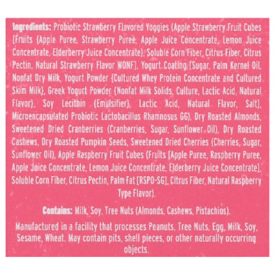 Natures Garden Trail Mix Strawberry Yoggie 10ct - 10 CT - Image 4
