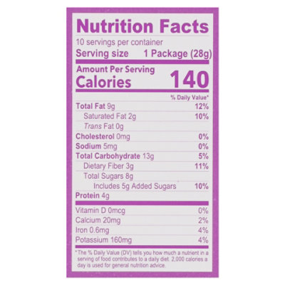 Natures Garden Trail Mix Mixed Berry Yoggie 10ct - 10 CT - Image 3