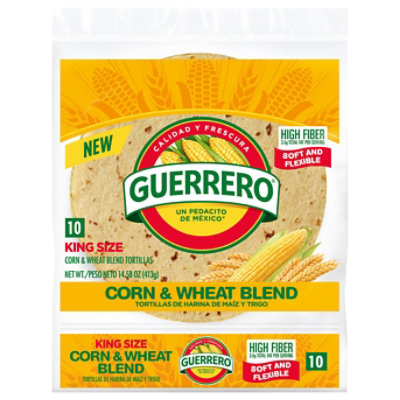 Guerrero Corn & Wheat Blend Tortilla - 14.6 OZ