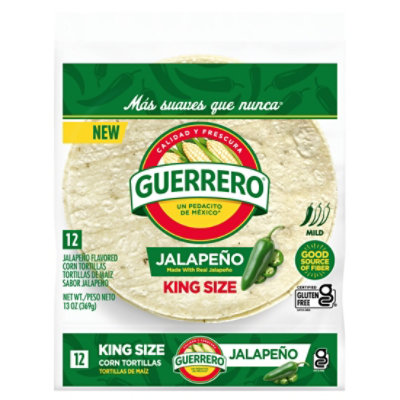 Guerrero Jalapeno Corn Tortillas - 12 CT