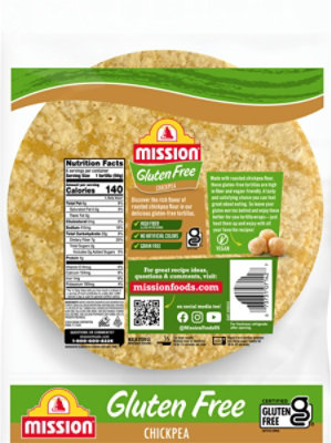 Mission Gluten Free Chickpea - 6 CT - Image 6
