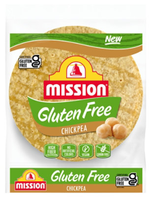 Mission Gluten Free Chickpea - 6 CT - Image 1