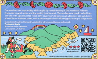 Fishwife Preserved Lemon Sardines - 4.2 OZ - Image 6