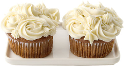 Jumbo Carrot Cupcakes 2 Count - EA - Image 1