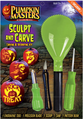 Pumpkin Masters Sculpt & Carve Decor Kit - Each - Image 1