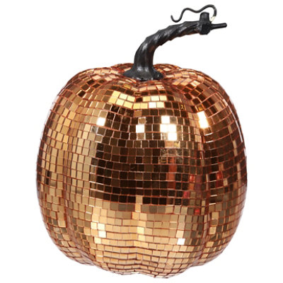 Signature SELECT Disco Tile Harvest Pumpkin – Each - Image 1