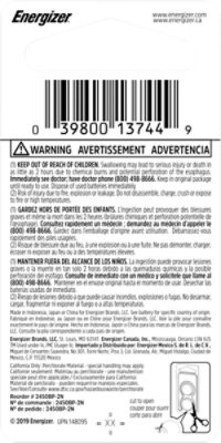Energizer Watch Electronic Lithium Coin 2450 Batteries - 2 Pack - EA - Image 4