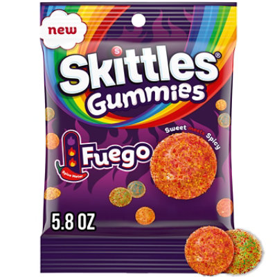 Skittles Gummies Fuego Peg 5.8oz - 5.8 OZ - Image 1