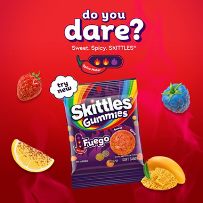 Skittles Gummies Fuego Peg 5.8oz - 5.8 OZ - Image 2