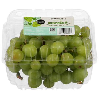 Signature Select Grapes Green Autumn Crisp 2 Lb - 2 LB