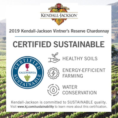 Kendall Jackson Nba Chardonnay Wine - 750 ML - Image 2