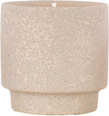 Overjoyed Boutiqe Ceramic Candle Amber Woods - 8 Oz - Image 1