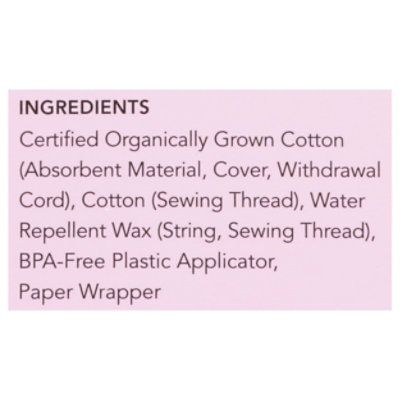 Rael Tampons Cotton Organic - 16 CT - Image 4