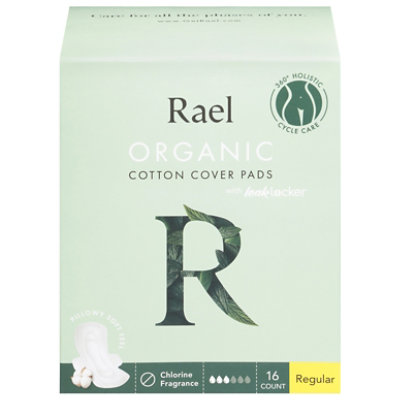 Rael Pads Cover Regular Organic - 16 CT - Image 2