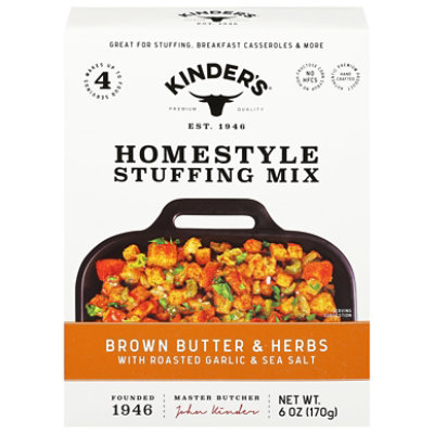 Kinder's Stuffing 6oz Display - 6 OZ - Image 1