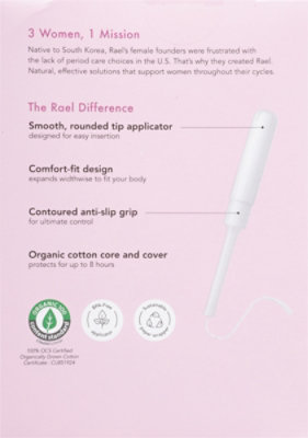 Rael Tampons Cotton Super - 16 CT - Image 5