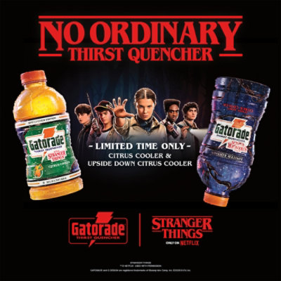 Gatorade Limited Edition Stranger Things Citrus Cooler - 28 Fl. Oz. - Image 5