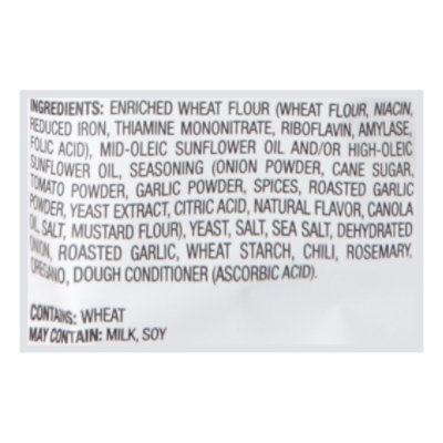 Pretzelized Snacks Chips Pretzel Pita Mediterranean - 7 OZ - Image 4