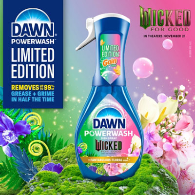 Dawn Limited Edition Wicked Fantabulous Floral Powerwash Dish Spray - 16 Fl. Oz. - Image 2