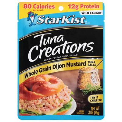Starkist 3oz Tuna Creations Whole Grain Mustard Tuna Salad Pouch - 3 OZ - Image 2