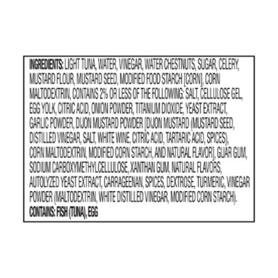Starkist 3oz Tuna Creations Whole Grain Mustard Tuna Salad Pouch - 3 OZ - Image 4