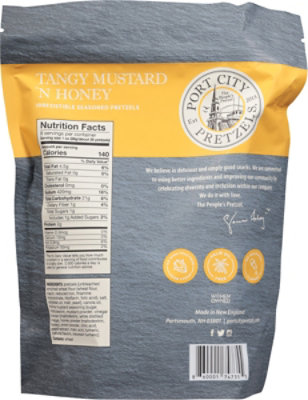 Port City Pretzels Mustard N Honey 8oz - 8 OZ - Image 5