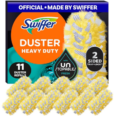 Swiffer Heavy Duty Dusters With Unstopables Fresh - 11 Ct - 11 CT - Image 1