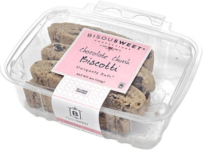 Bisousweet Chocolate Chunk Biscotti - 9 OZ - Image 1