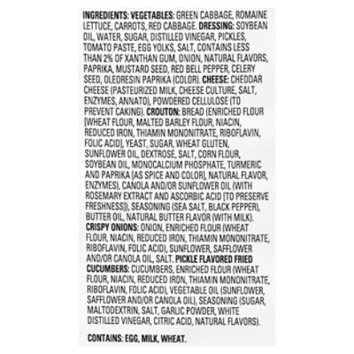 Dole Chopped Smash Burger Salad Kit - 10.6 Oz - Image 4