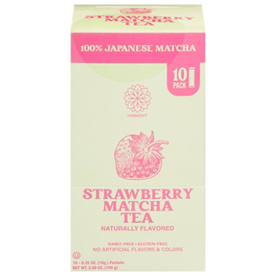 The Frozen Bean Matcha Strawberry Sticks - 10 CT - Image 1